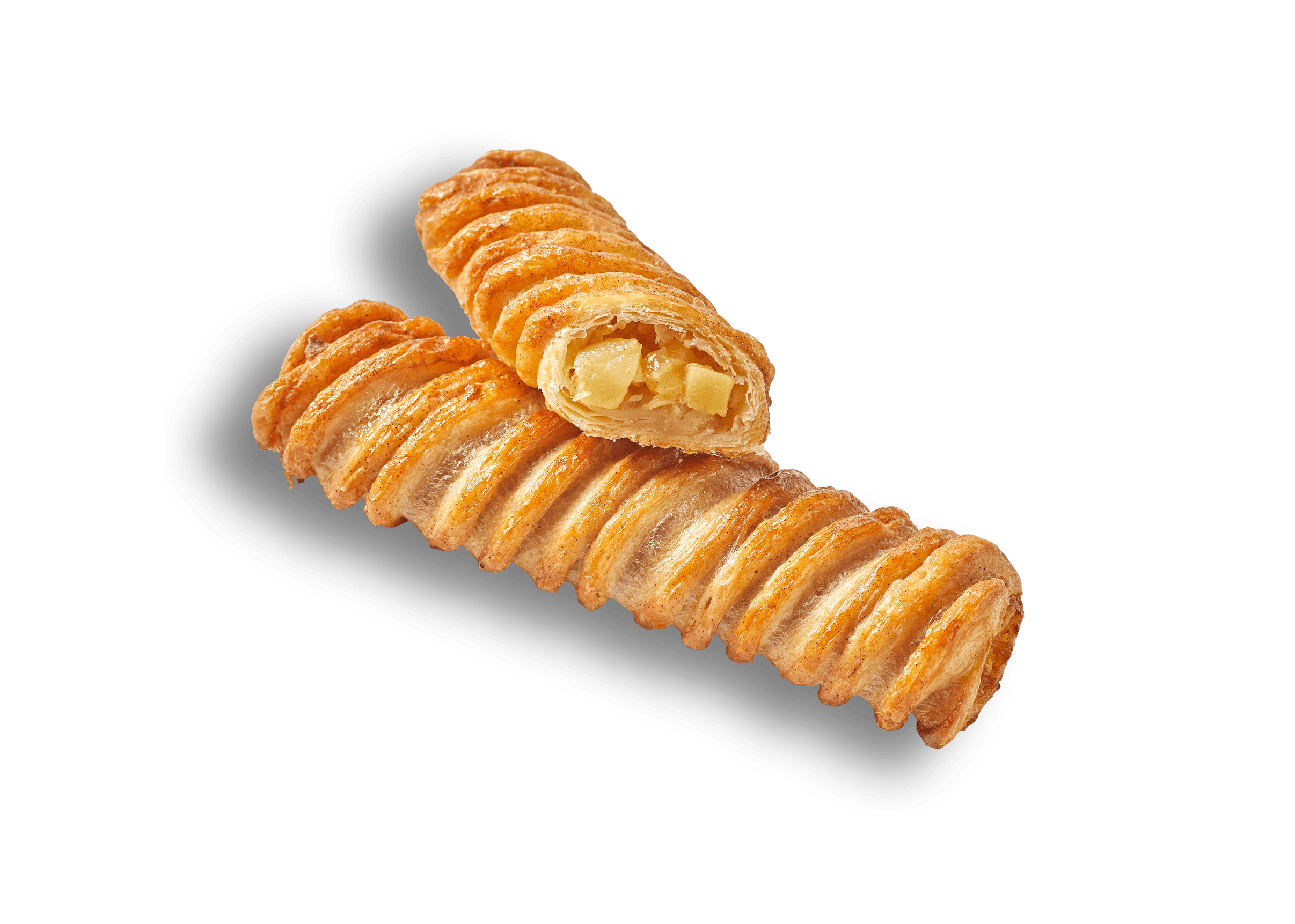 Blätterteigstange Bratapfel