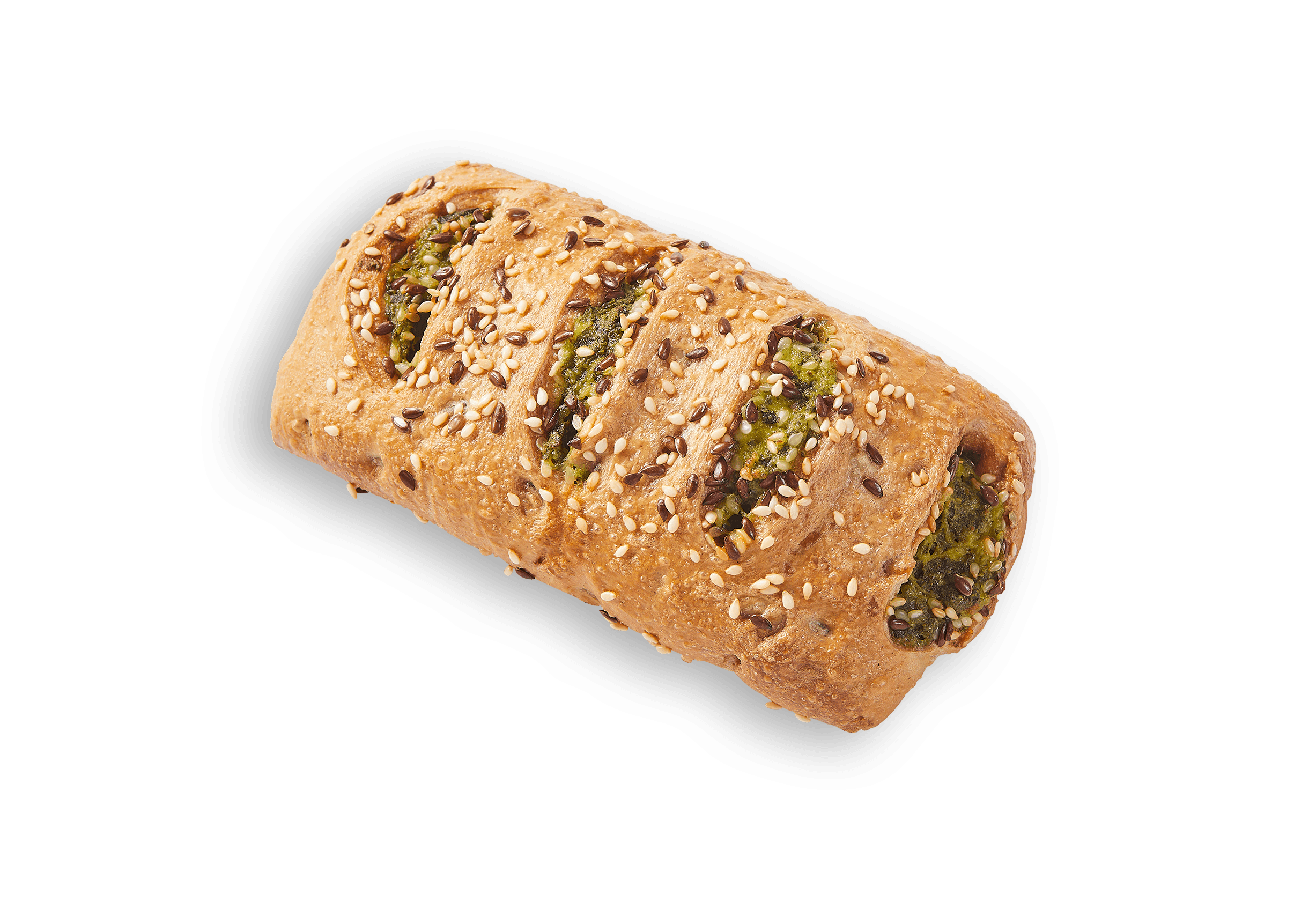 Handbrot Spinat-Käse